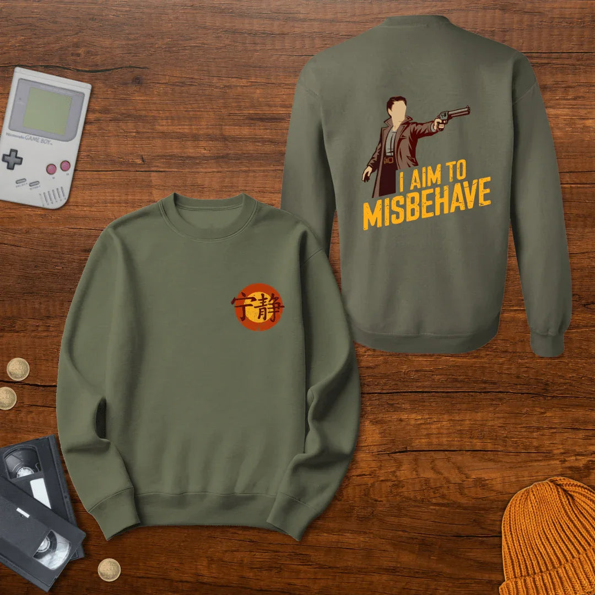 Aim to Misbehave - Sweatshirt