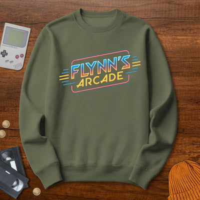 Flynn's Arcade - Sweatshirt - Throwback Paradise