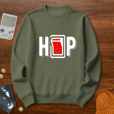Hip Hop Lightswitch - Sweatshirt - Throwback Paradise