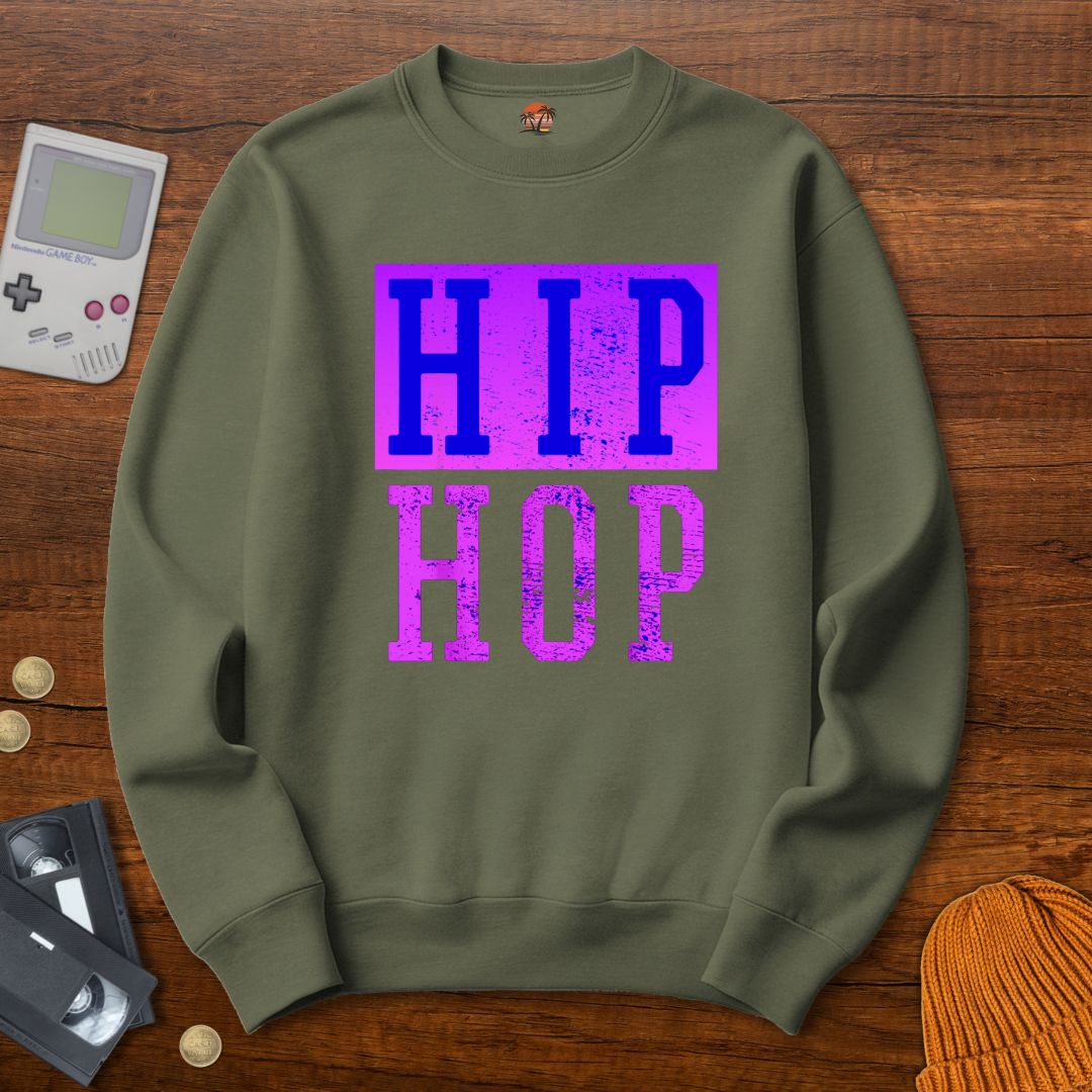 Printify Sweatshirt S / Military Green HIPHOP - Sweatshirt