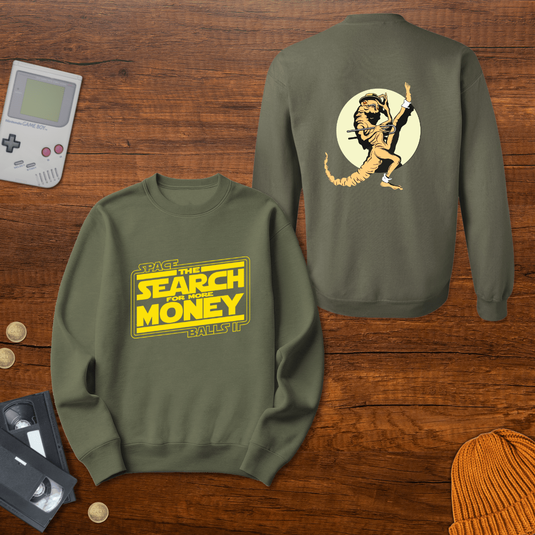 Printify Sweatshirt S / Military Green May the Schwartz Fund You - Sweatshirt