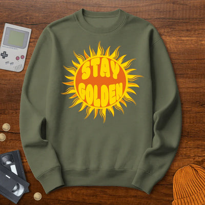Stay Golden - Sweatshirt - Throwback Paradise