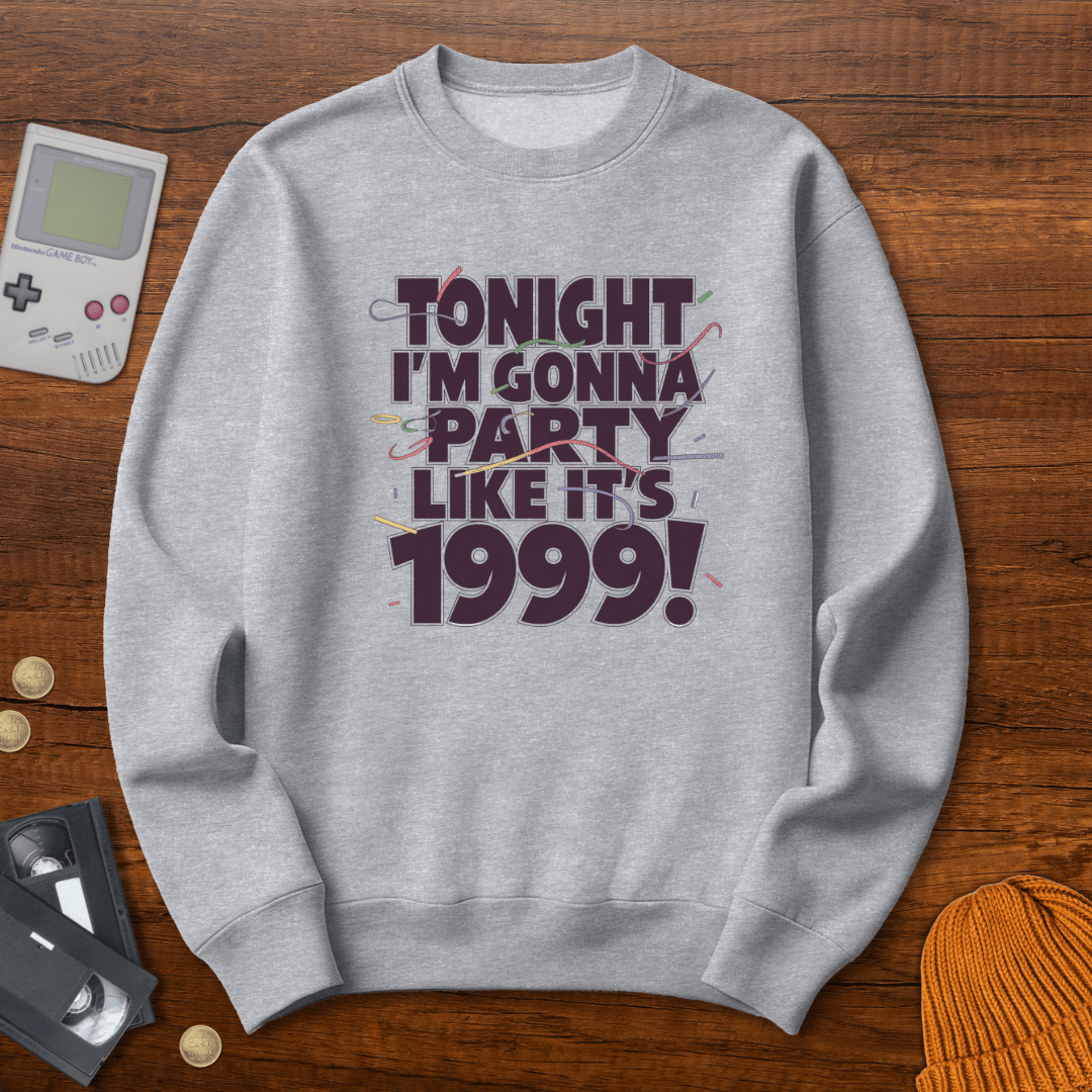 Printify Sweatshirt S / Sport Grey 1999 - Sweatshirt