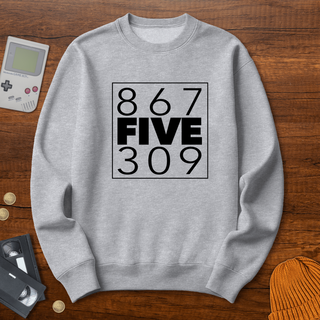 Printify Sweatshirt S / Sport Grey 8675309 - Sweatshirt