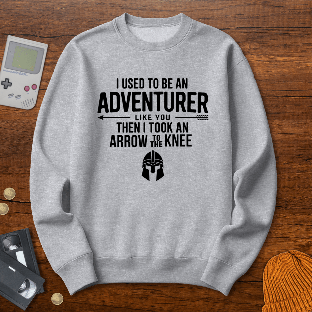 Arrow to the Knee - Sweatshirt - Throwback Paradise