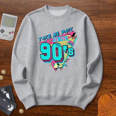 Back to the 90s - Sweatshirt - Throwback Paradise