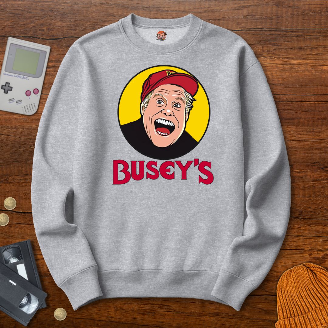 Printify Sweatshirt S / Sport Grey Busey's- Sweatshirt