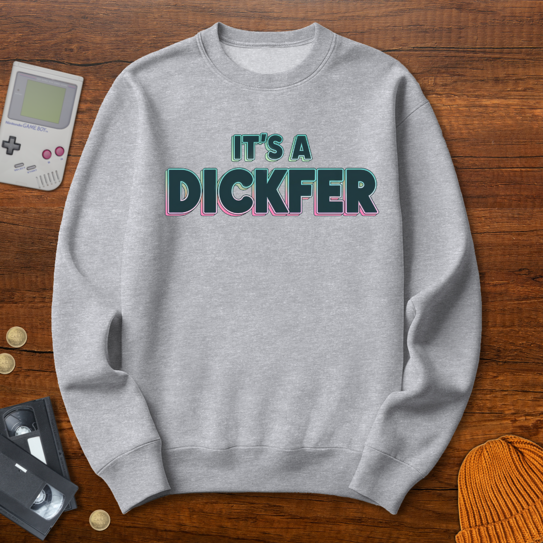 Printify Sweatshirt S / Sport Grey Dickfer - Sweatshirt