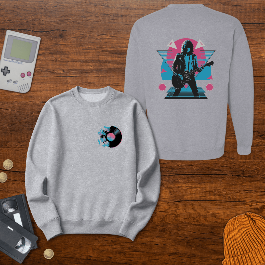 Printify Sweatshirt S / Sport Grey Electric Metal - Sweatshirt