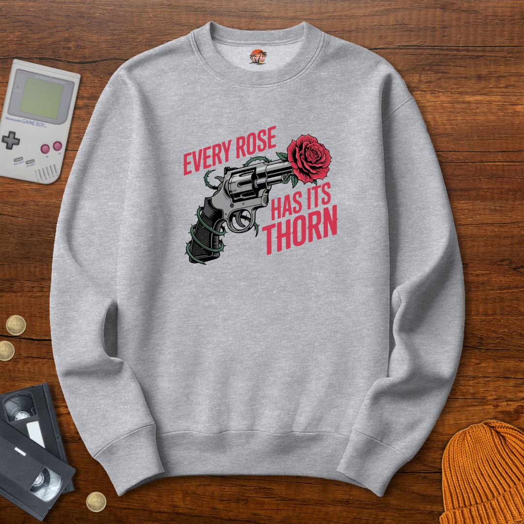 Printify Sweatshirt S / Sport Grey Every Rose - Sweatshirt