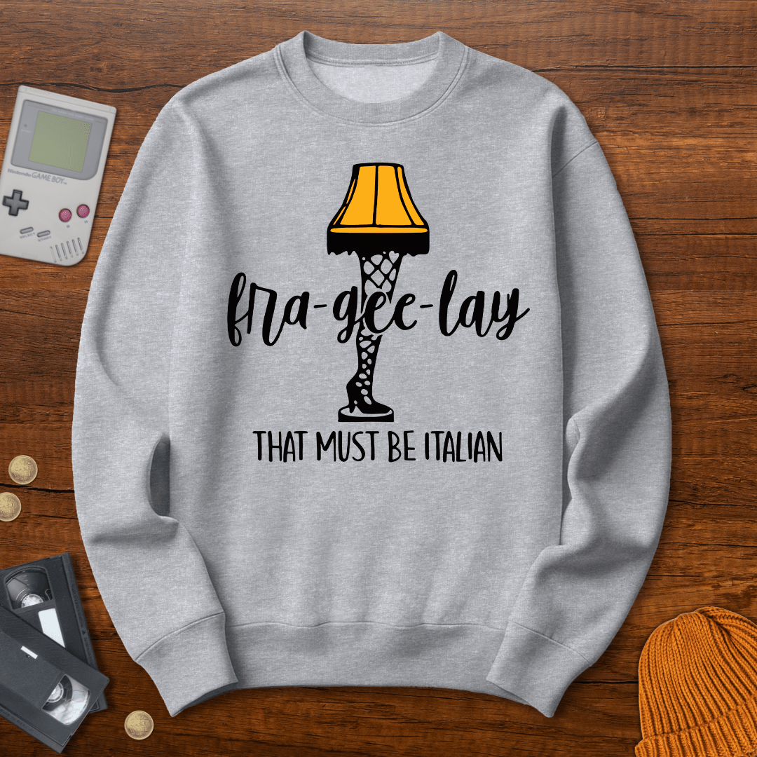Printify Sweatshirt S / Sport Grey Fragile - Sweatshirt
