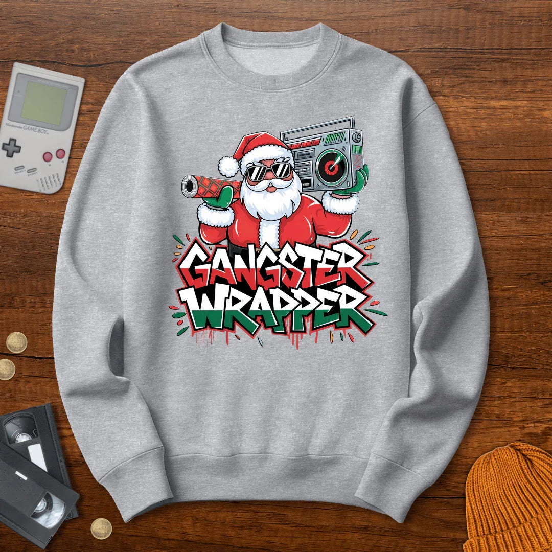 Gangster Wrapper - Sweatshirt - Throwback Paradise