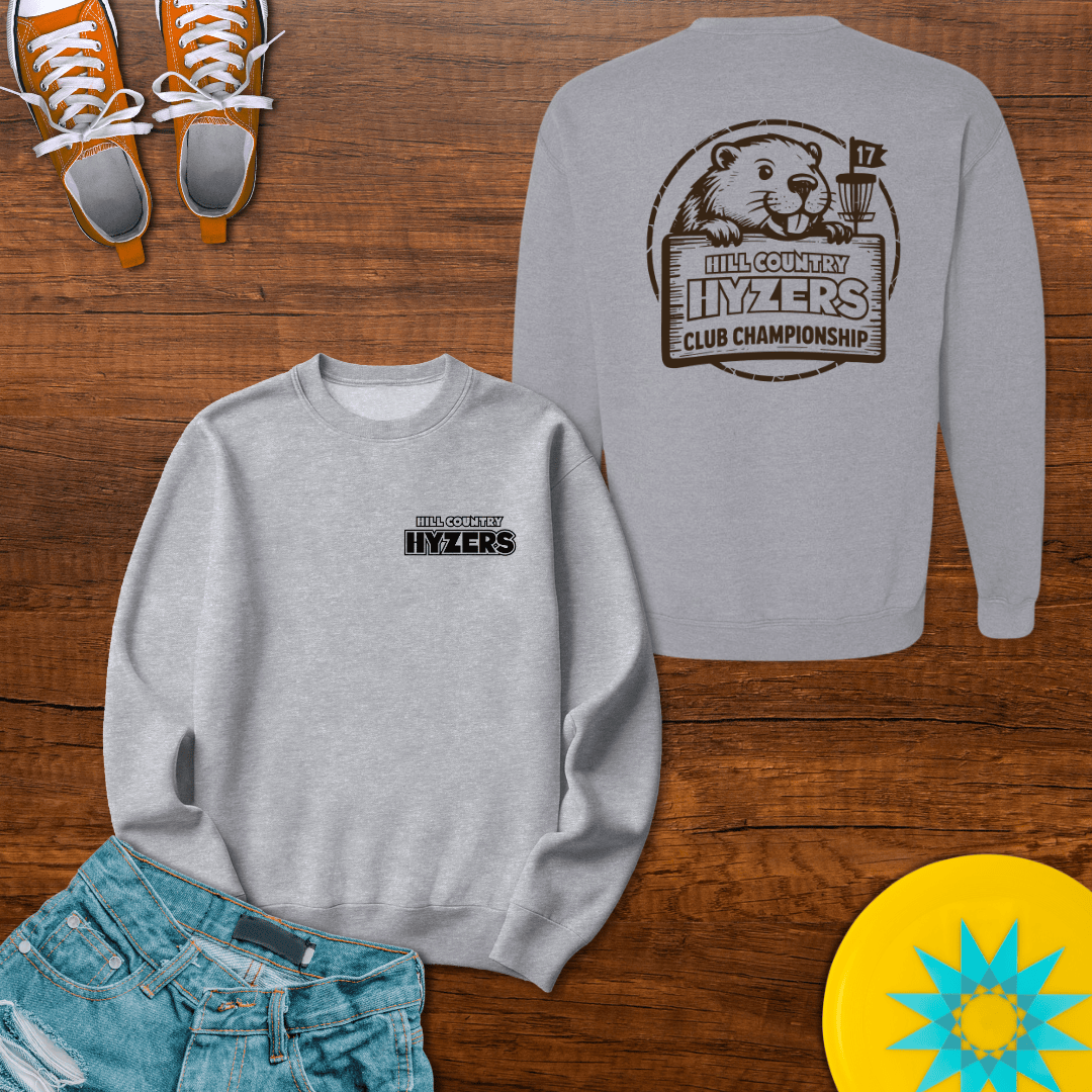 Printify Sweatshirt S / Sport Grey Hill Country Hyzers Disc Golf Championship - Sweatshirt