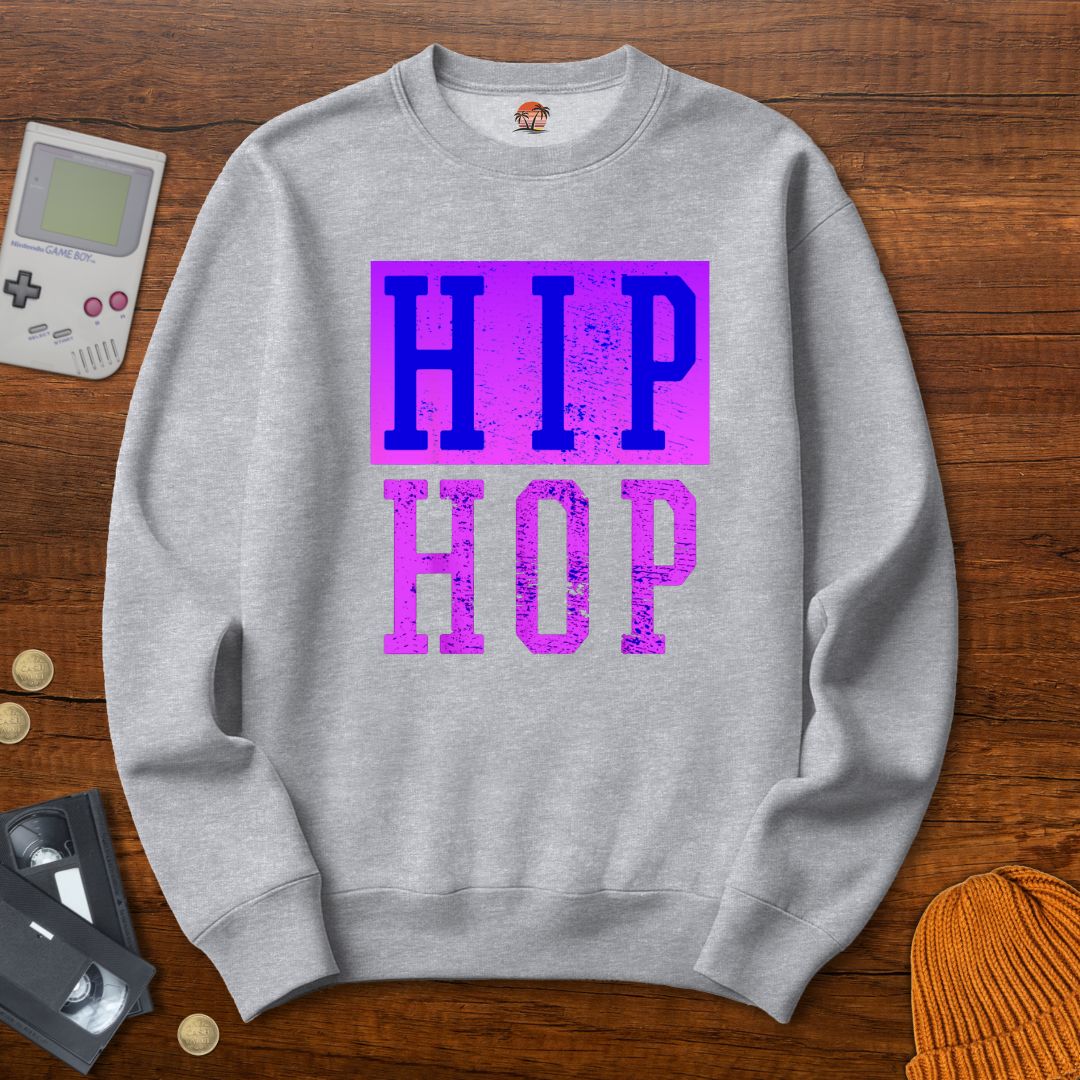 Printify Sweatshirt S / Sport Grey HIPHOP - Sweatshirt