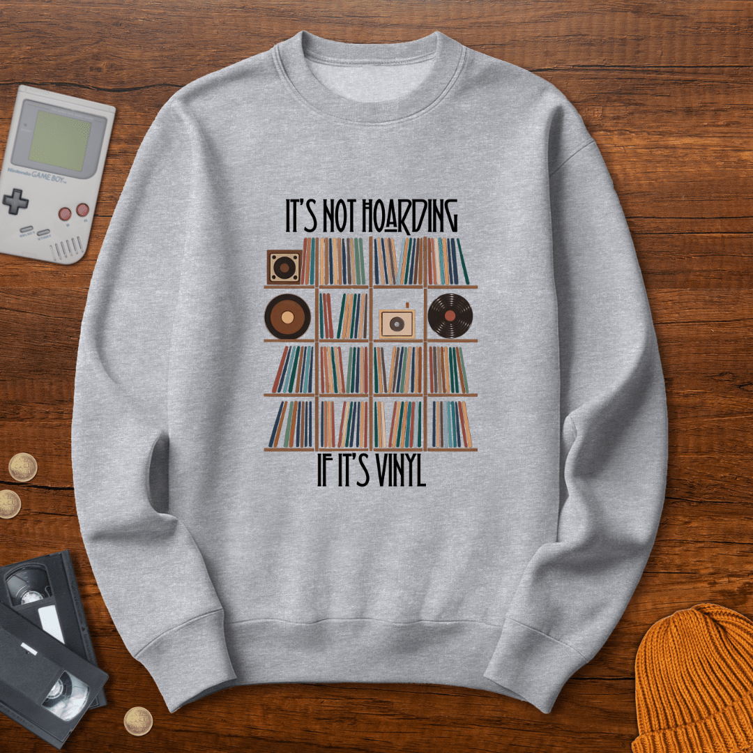 Printify Sweatshirt S / Sport Grey Hoarding - Sweatshirt