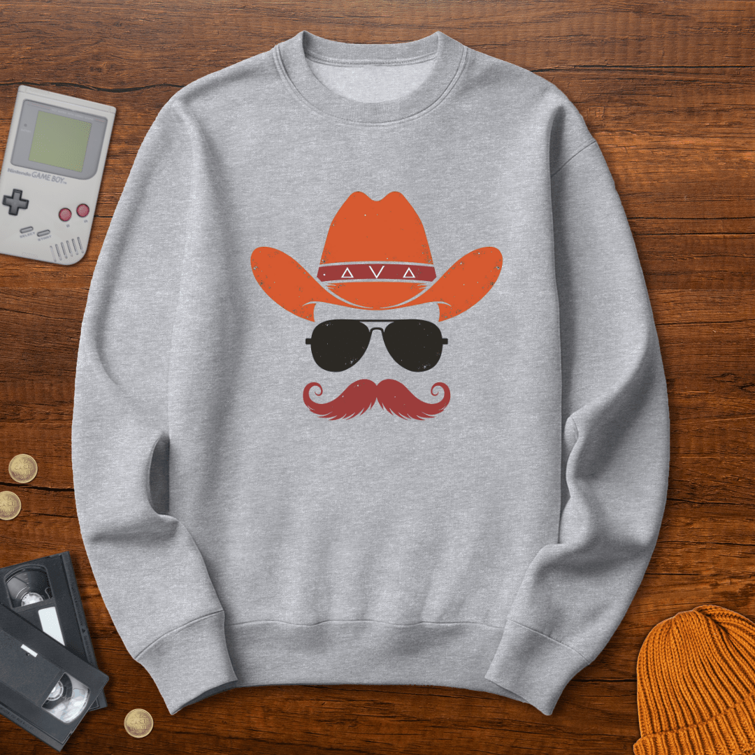Printify Sweatshirt S / Sport Grey Howdy - Sweatshirt