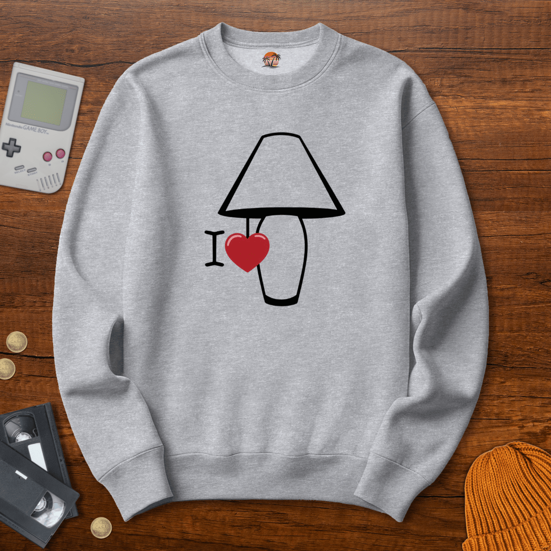 Printify Sweatshirt S / Sport Grey Lamp - Sweatshirt