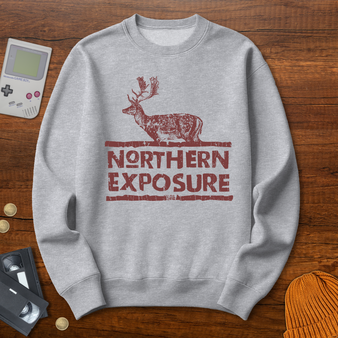 Printify Sweatshirt S / Sport Grey Northern Exposure - Sweatshirt