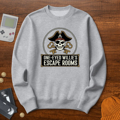 One Eyed Willie - Sweatshirt - Throwback Paradise