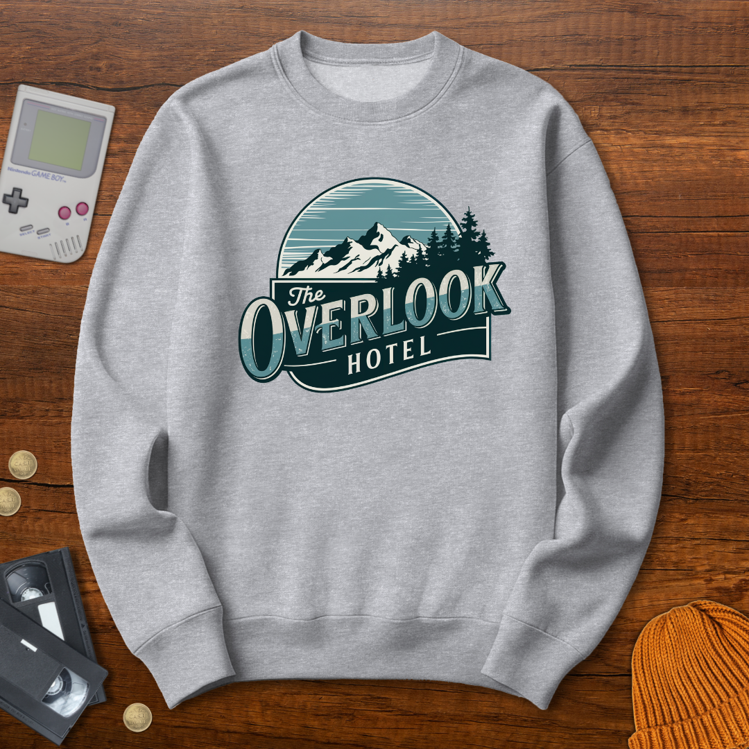 Printify Sweatshirt S / Sport Grey Overlook Hotel - Sweatshirt