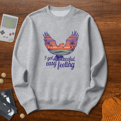Peaceful Easy Feeling - Sweatshirt - Throwback Paradise
