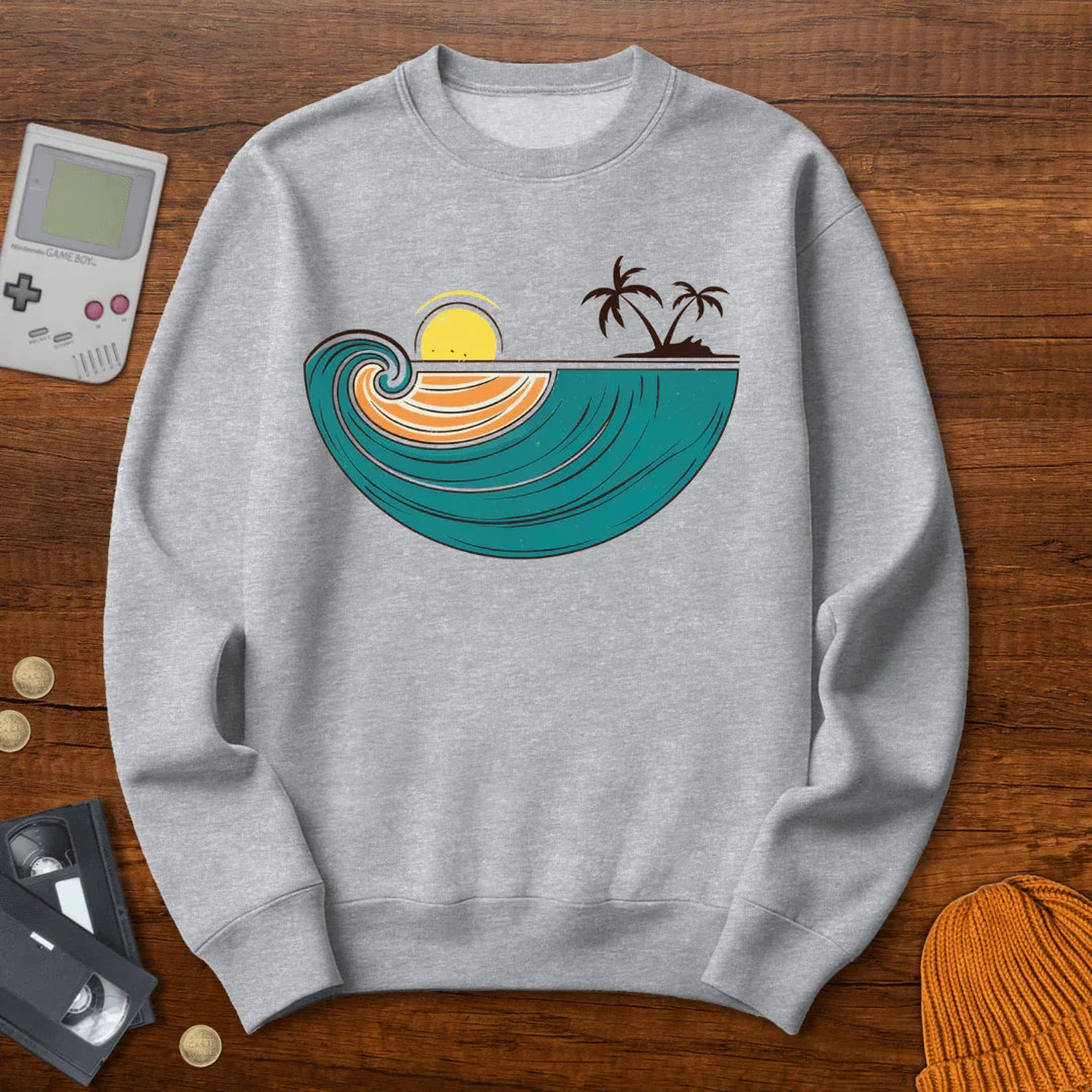 Retro Tropical Bliss - Sweatshirt