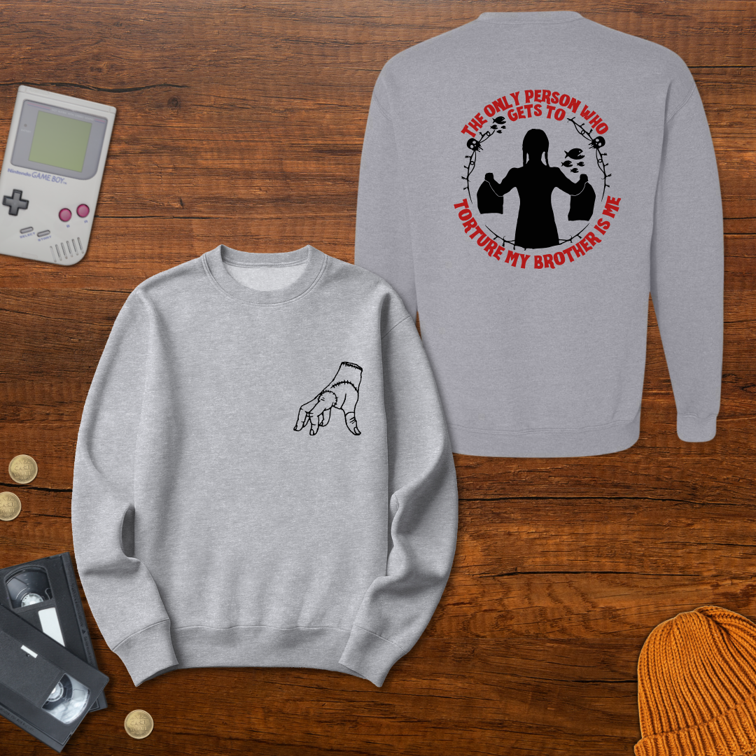 Printify Sweatshirt S / Sport Grey Sibling Love - Sweatshirt