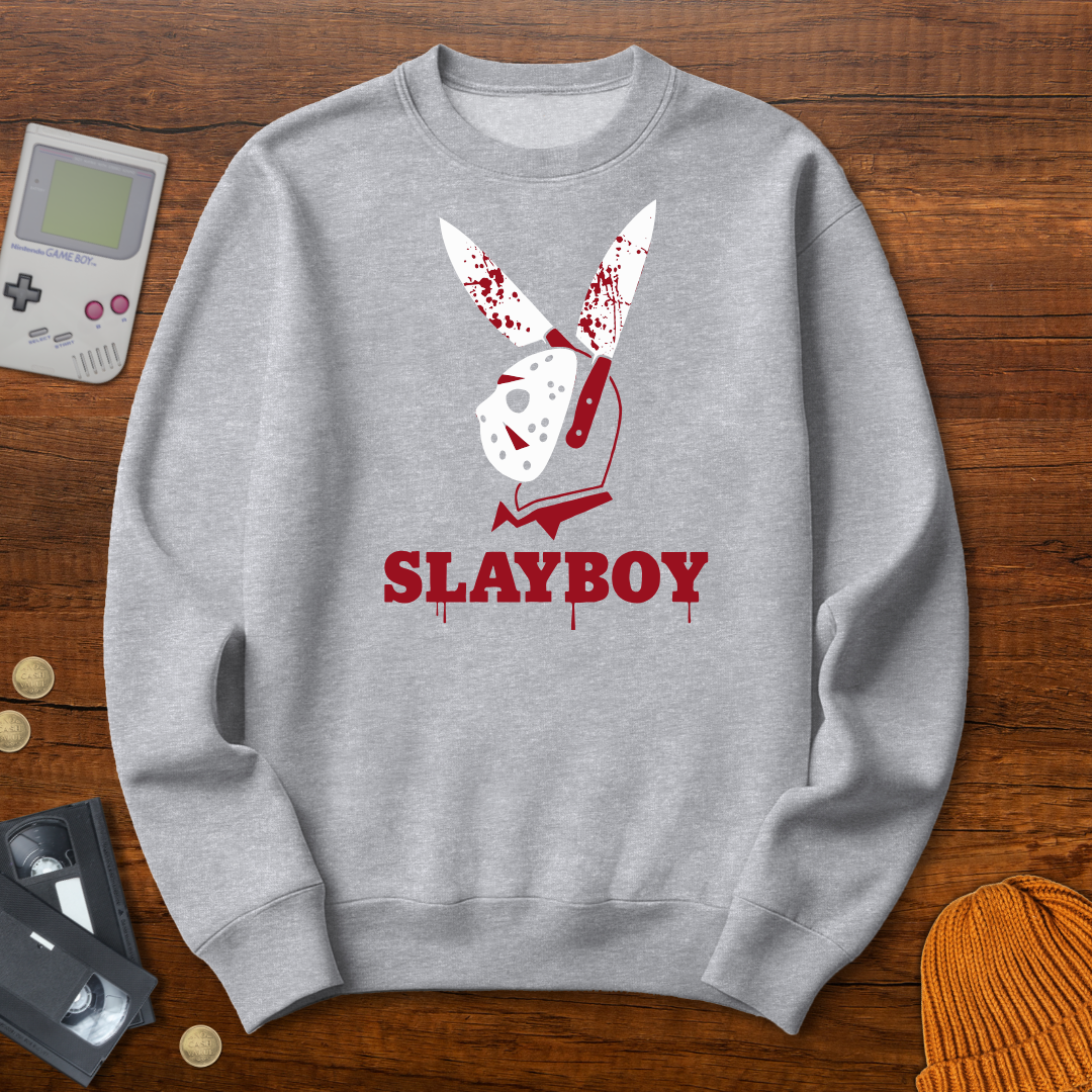 Printify Sweatshirt S / Sport Grey Slayboy - Sweatshirt