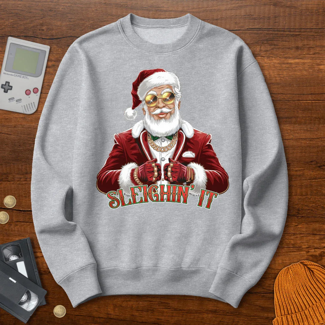 Sleighin It - Sweatshirt - Throwback Paradise