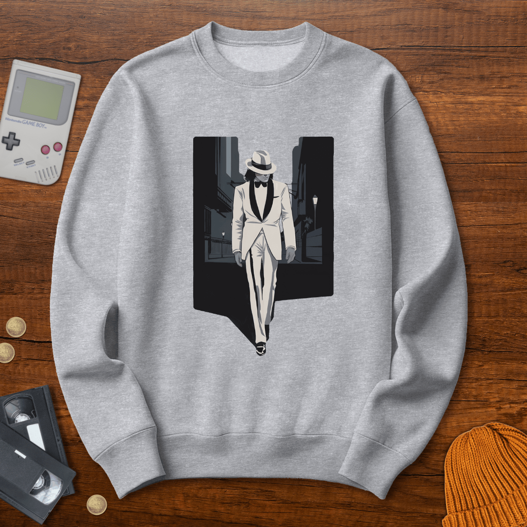 Printify Sweatshirt S / Sport Grey Smooth Criminal - Sweatshirt