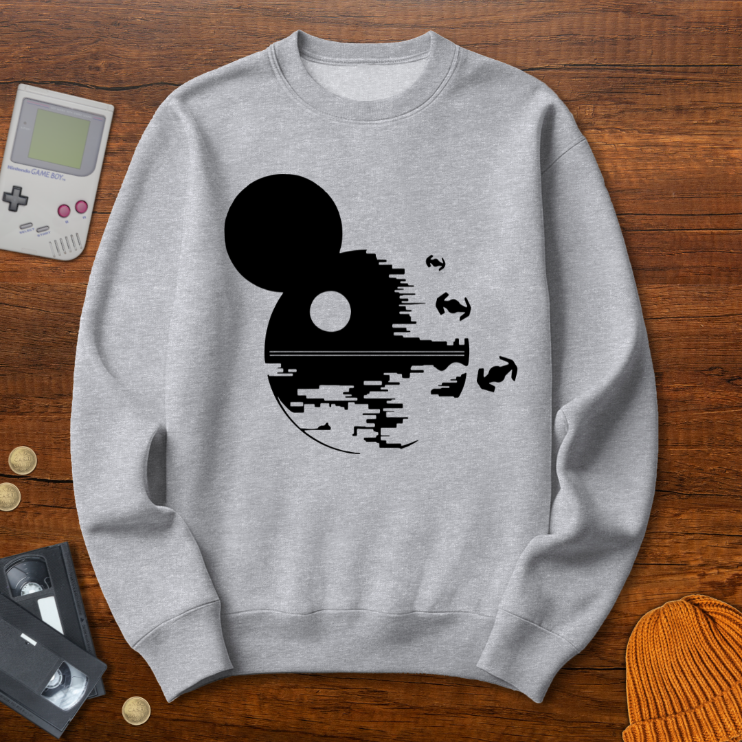 Printify Sweatshirt S / Sport Grey Thats no moon - Sweatshirt
