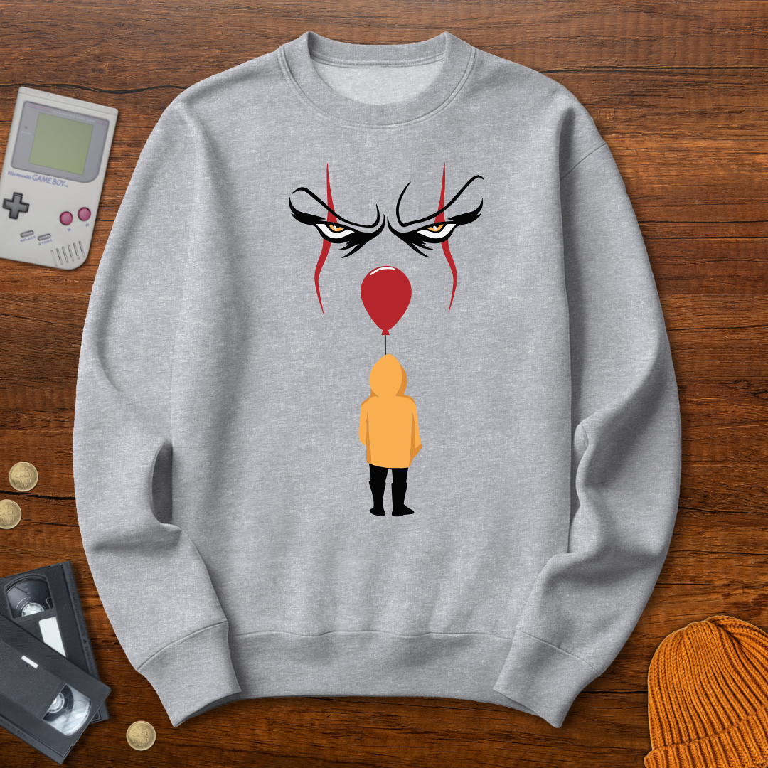 Printify Sweatshirt S / Sport Grey The Dancing Clown - Sweatshirt