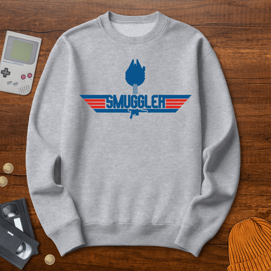 Printify Sweatshirt S / Sport Grey Top Smuggler - Sweatshirt