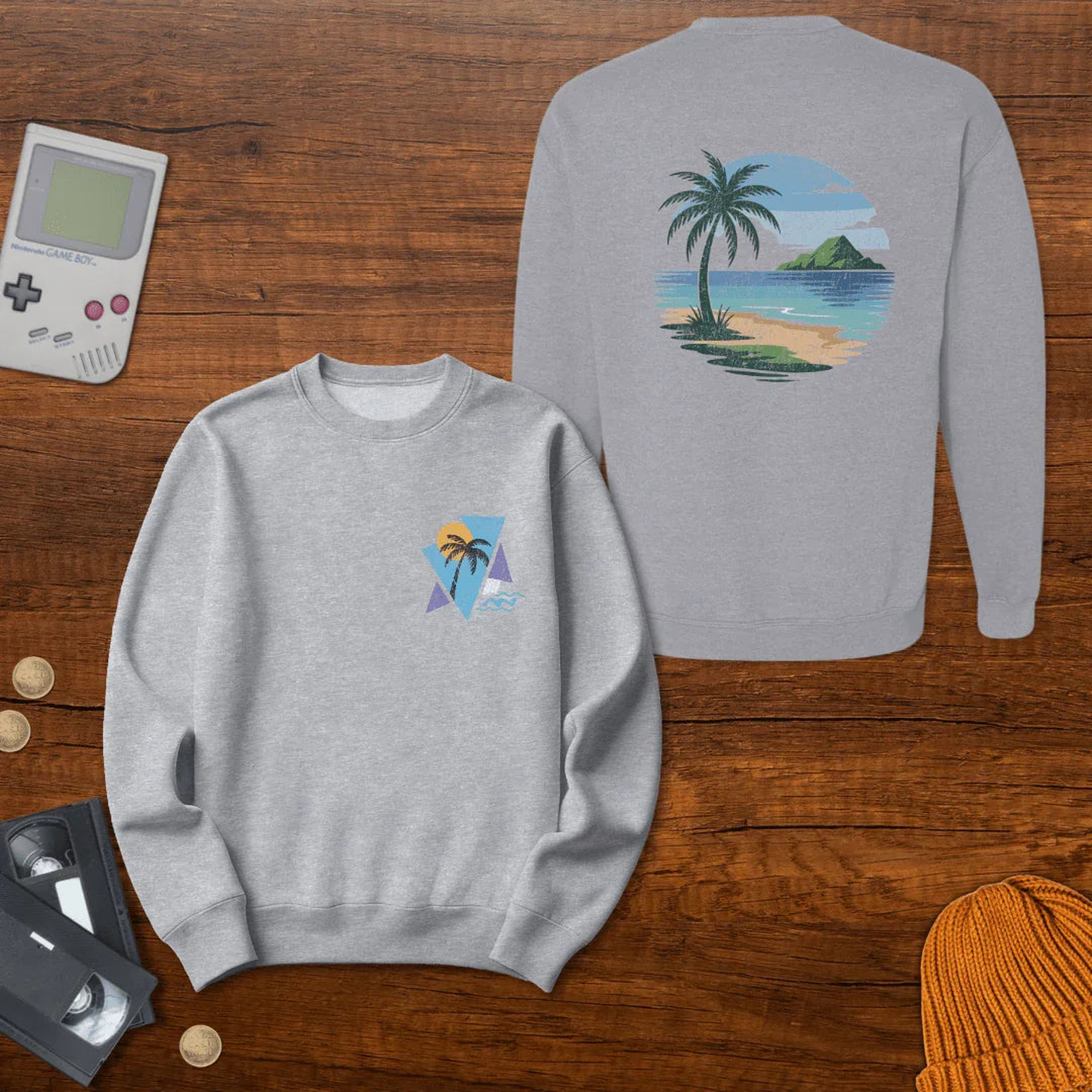 Vintage Beach Vibes - Sweatshirt