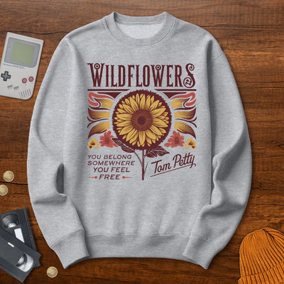 Wildflowers - Sweatshirt - Throwback Paradise
