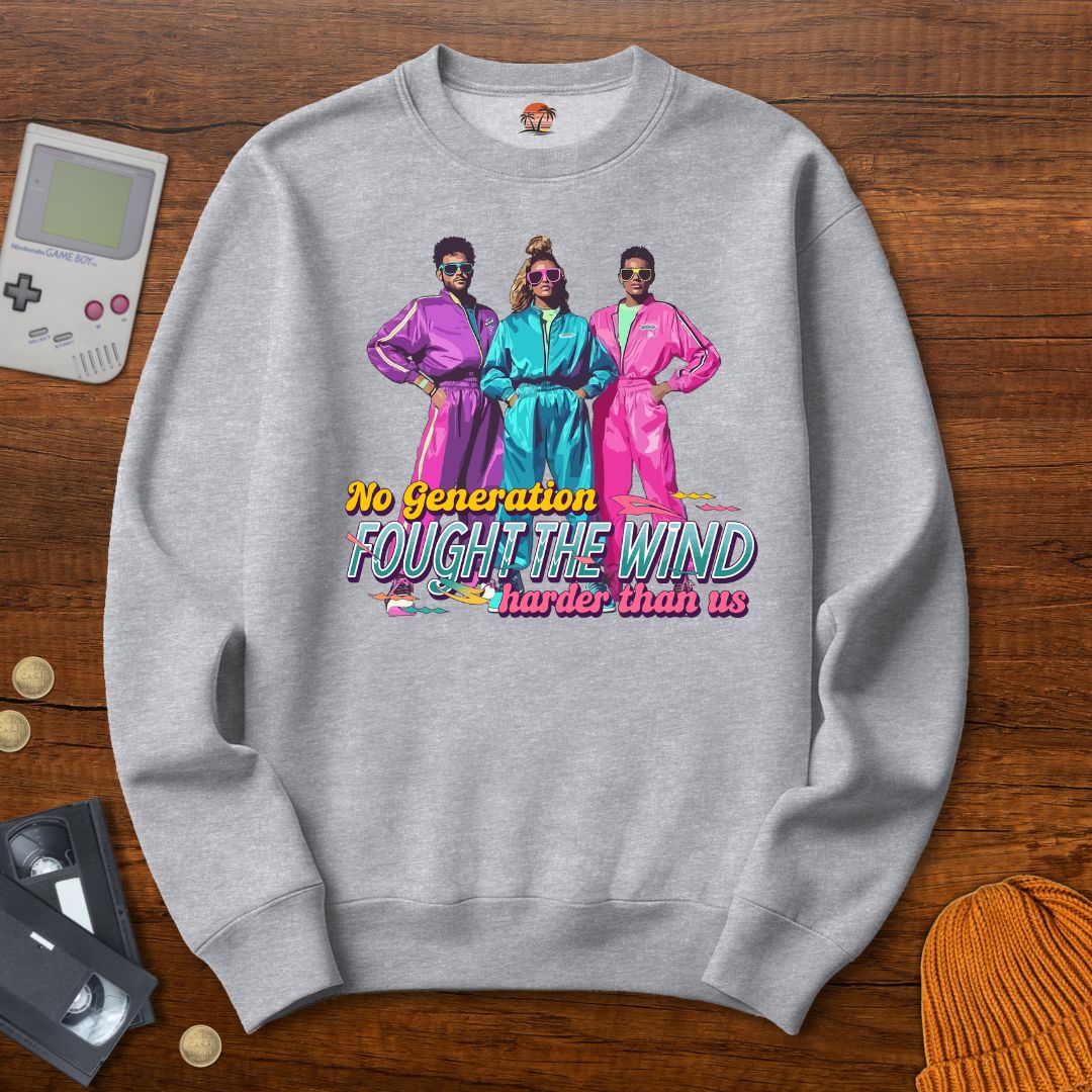 Printify Sweatshirt S / Sport Grey Windbreakers - Sweatshirt