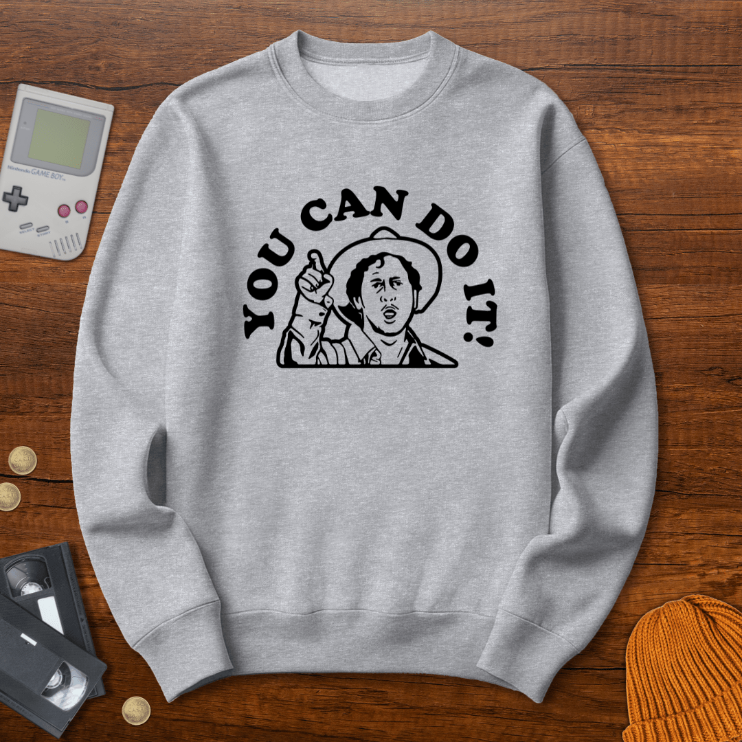Printify Sweatshirt S / Sport Grey You Can Do it - Sweatshirt