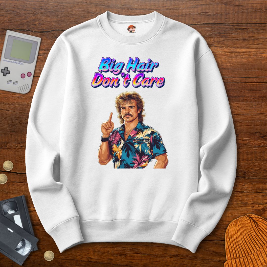 Big Hair - Sweatshirt - Throwback Paradise