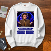Printify Sweatshirt S / White Blinded by the light - Sweatshirt