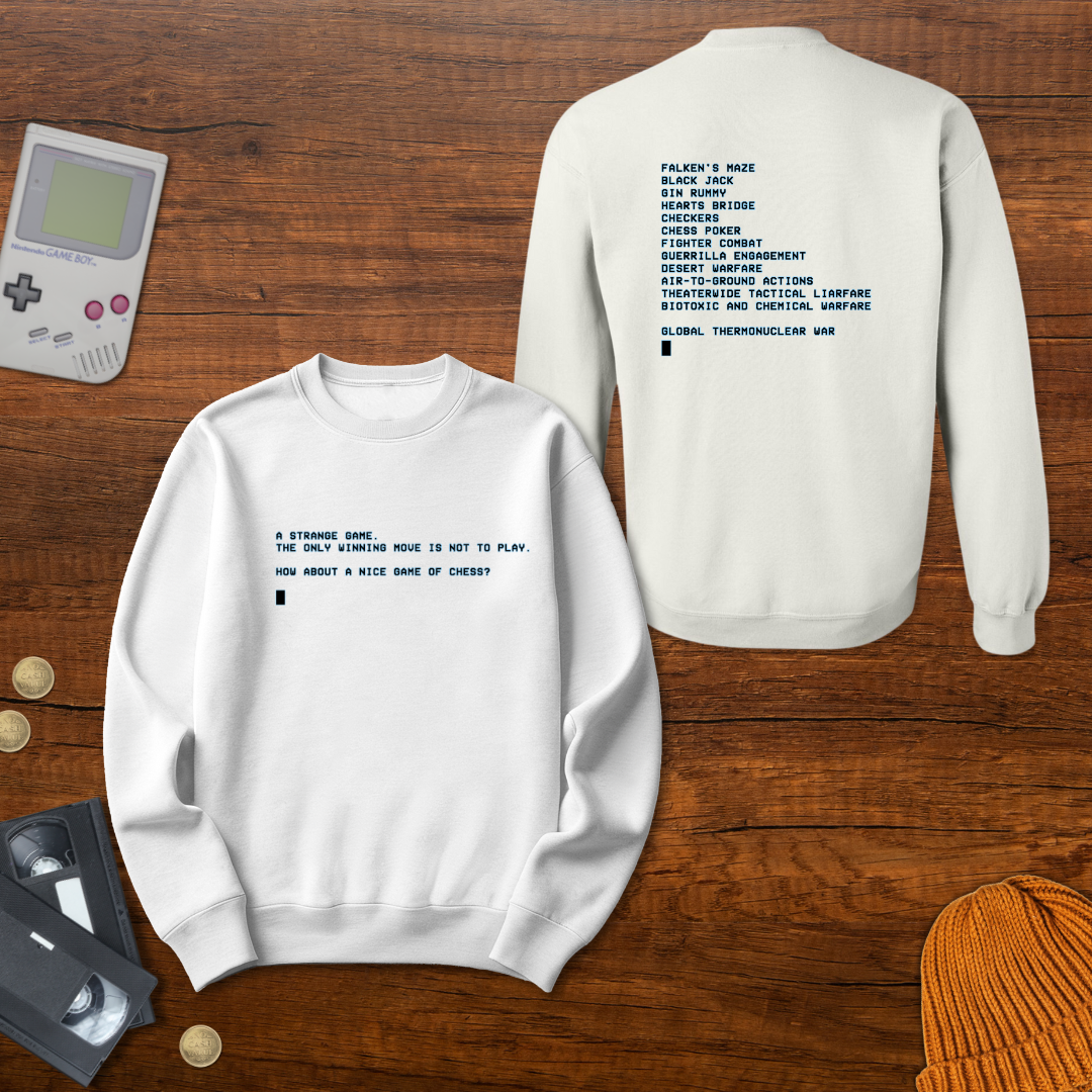 Printify Sweatshirt S / White Chess - Sweatshirt