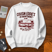 Printify Sweatshirt S / White Cousin Eddie - Sweatshirt
