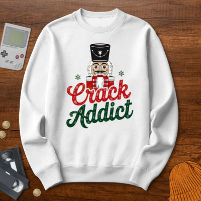 Crack Addict - Sweatshirt - Throwback Paradise