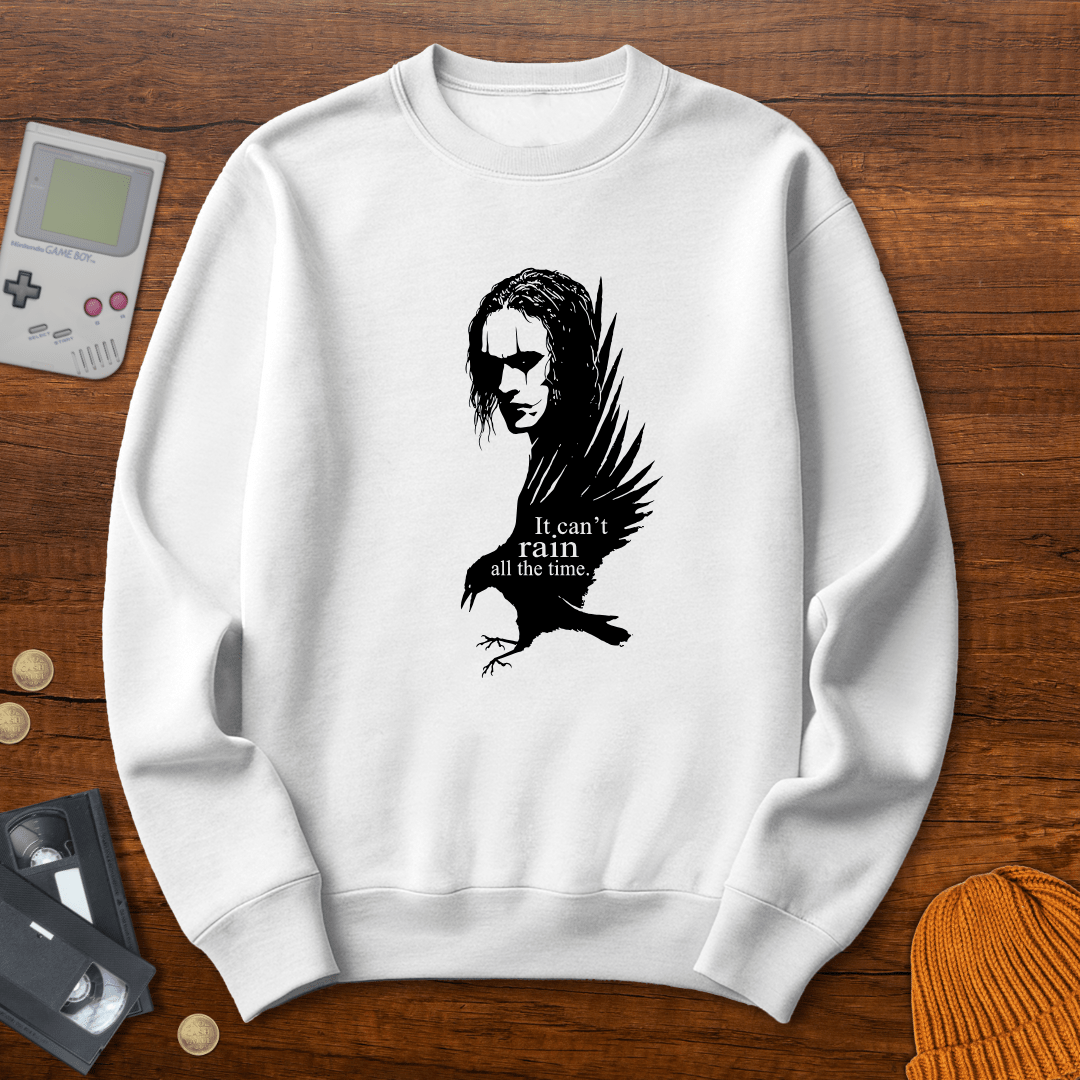 Printify Sweatshirt S / White Crow - Sweatshirt