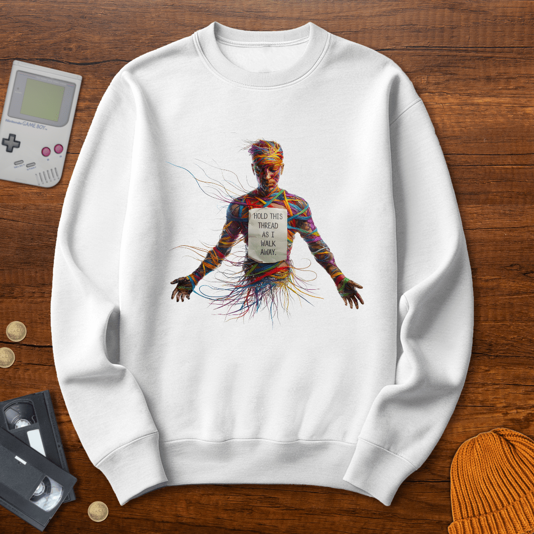 Printify Sweatshirt S / White Destroy my sweater - Sweatshirt