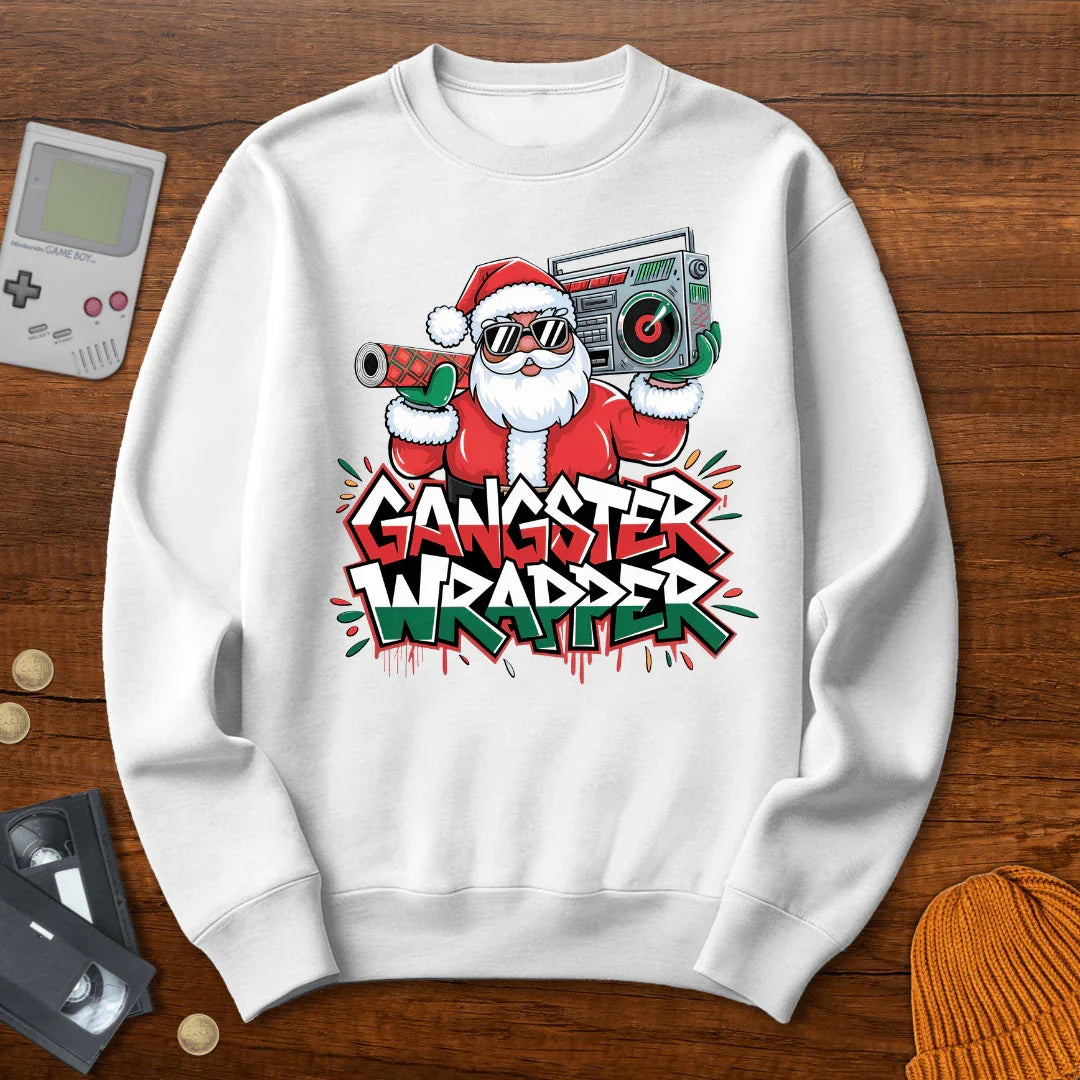 Gangster Wrapper - Sweatshirt - Throwback Paradise