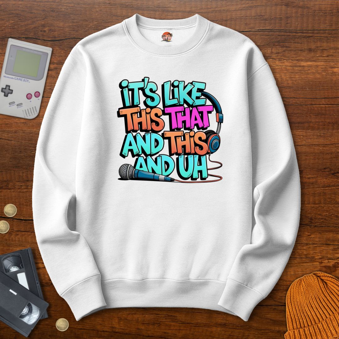 Printify Sweatshirt S / White GThang- Sweatshirt