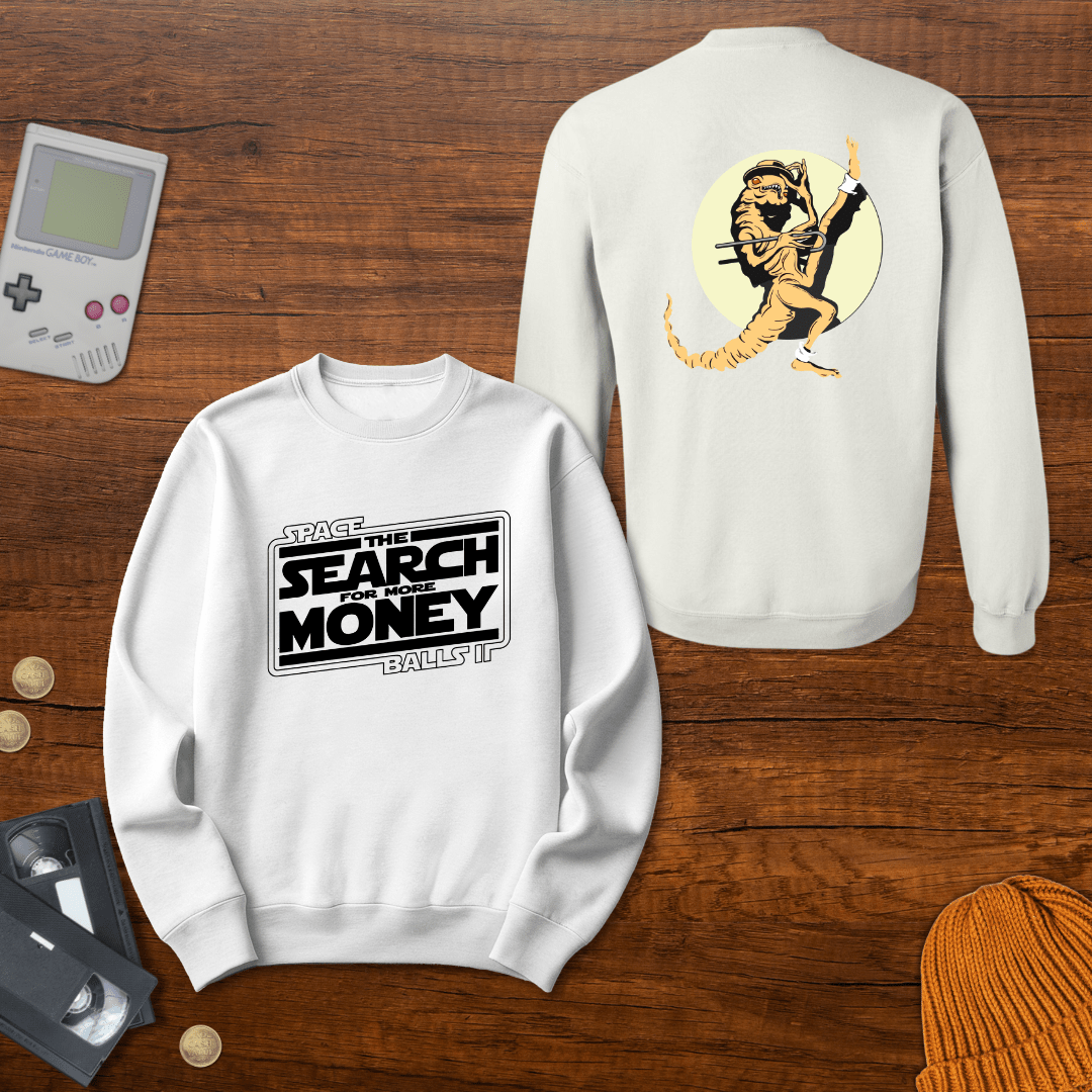 Printify Sweatshirt S / White May the Schwartz Fund You - Sweatshirt