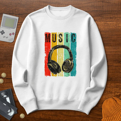 MUSIC - Sweatshirt - Throwback Paradise