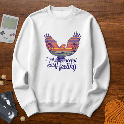 Peaceful Easy Feeling - Sweatshirt - Throwback Paradise