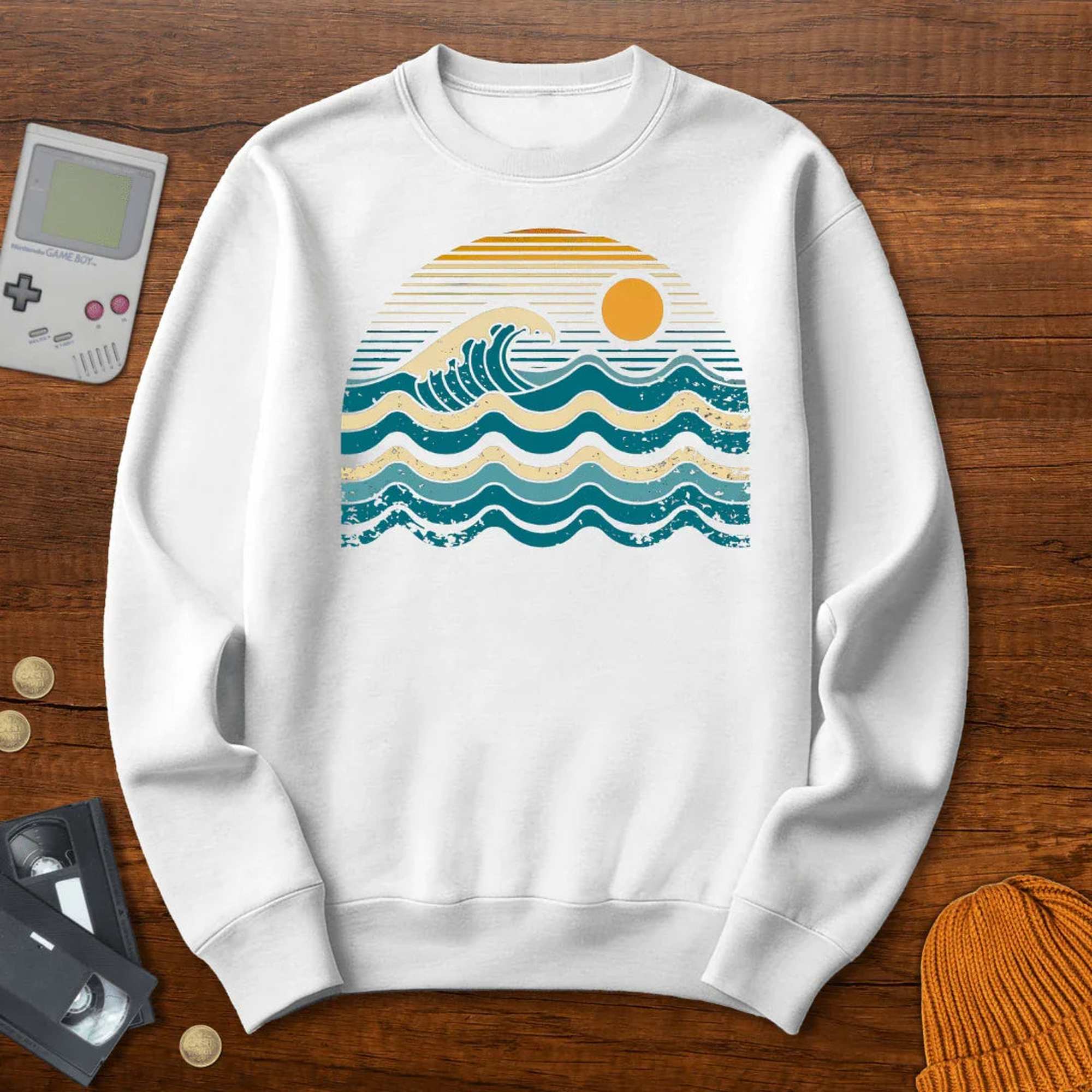 Retro Waves - Sweatshirt